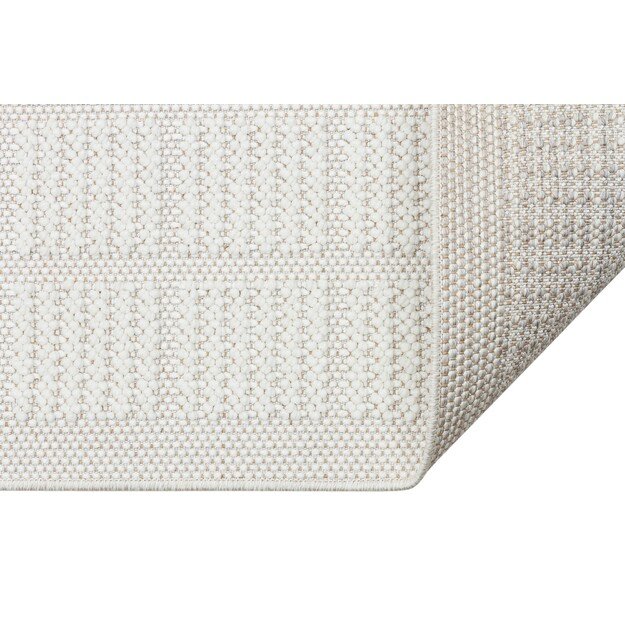 Yeni Bukle Kare - Cream 2