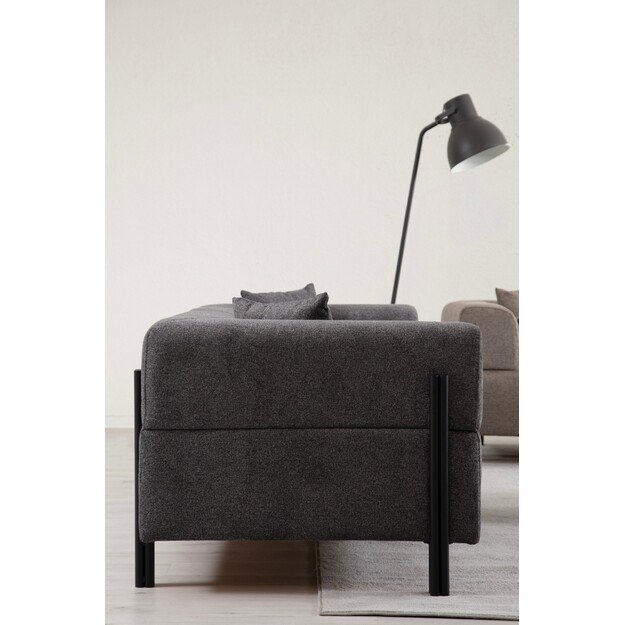 Gio 3 Seater - Anthracite 4