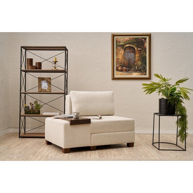 Perenna Chenille Left - Cream 1