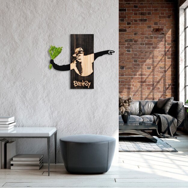 Banksy - Flower Thrower 2 3