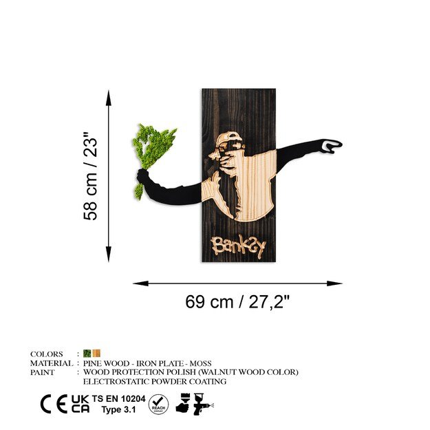 Banksy - Flower Thrower 2 6