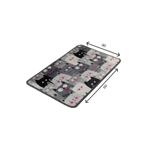 Meow - Grey (40 x 60) 3