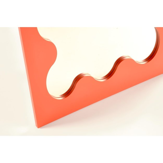 SOLETTO wall mirror, coral