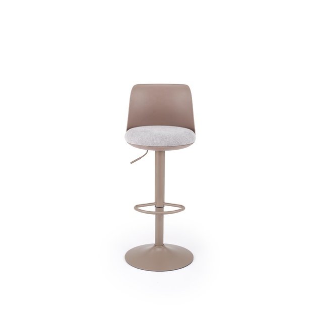 H127 bar stool, cappuccino / grey