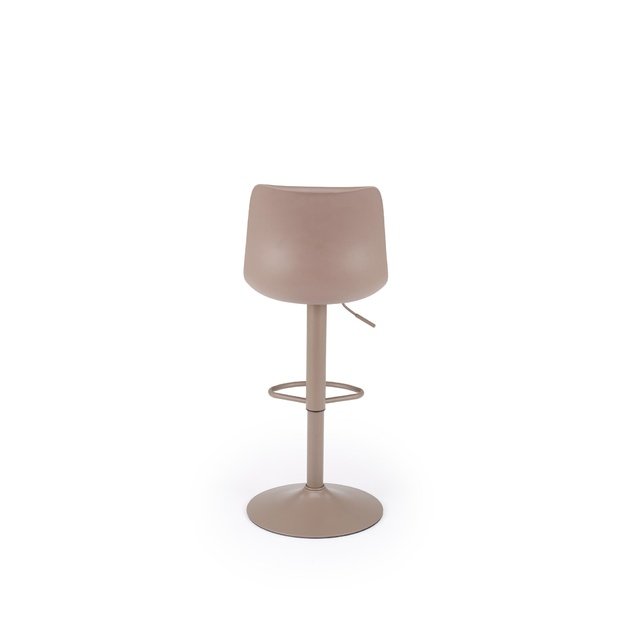 H127 bar stool, cappuccino / grey