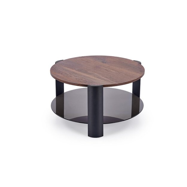 LIRA  c.table walnut / black