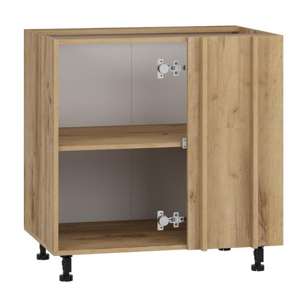 VENTO DN-100/82 carcass, corner lower cabinet craft oak