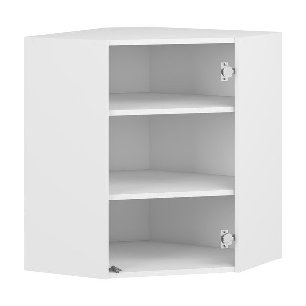 VENTO GN-60/72 carcass, upper corner cabinet white