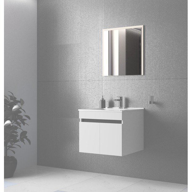 mirror, FIGARO L-60, white
