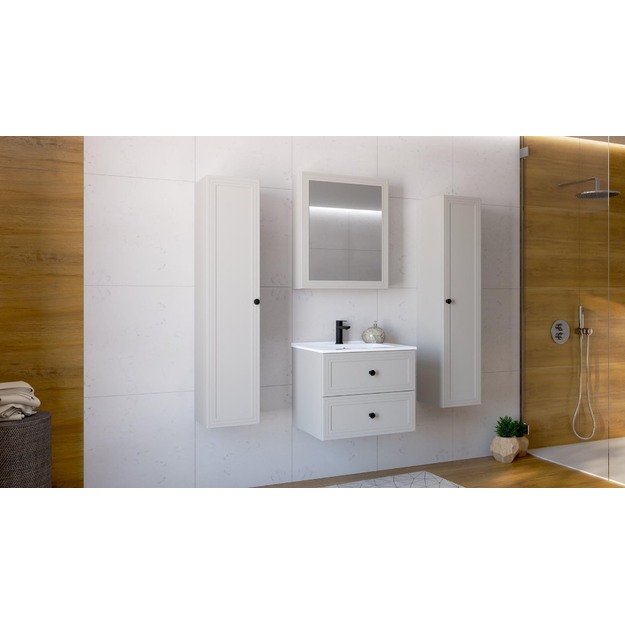 sink cabinet, TORETO SU-60, cashmere matt 4