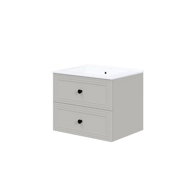 sink cabinet, TORETO SU-60, cashmere matt 1