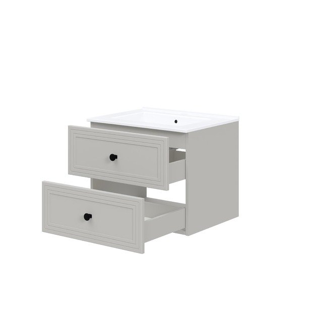 sink cabinet, TORETO SU-60, cashmere matt 2