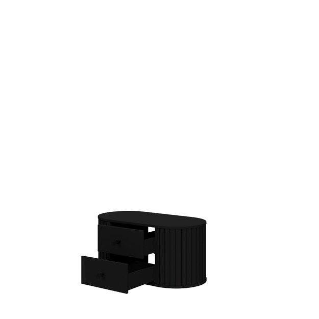 sink cabinet, VENEZIA SU, black matt 2
