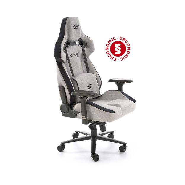 ALISTER office chair, grey / black 2