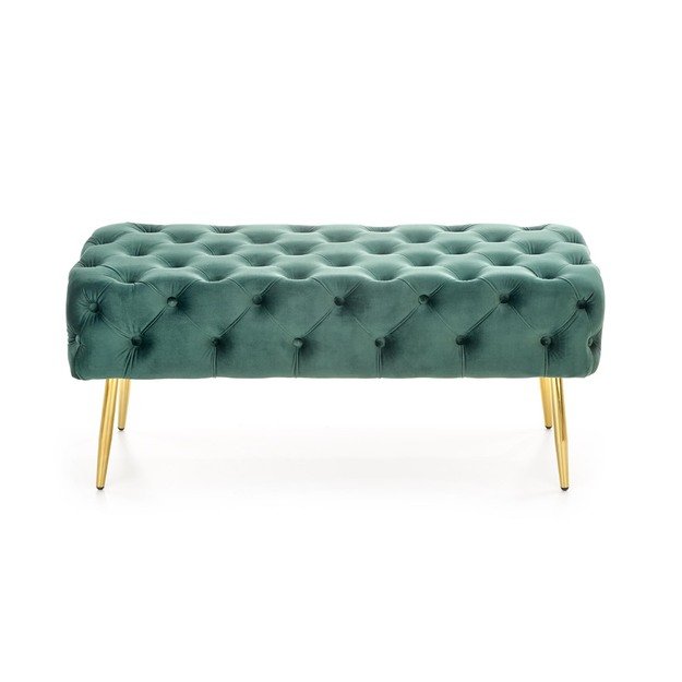 ATHENA bench color: dark green / gold 5