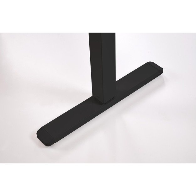 B/54 desk with adjustable height, top - black, frame - black 4