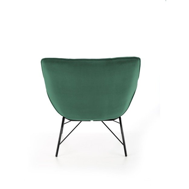 BELTON leisure chair color: dark green 7