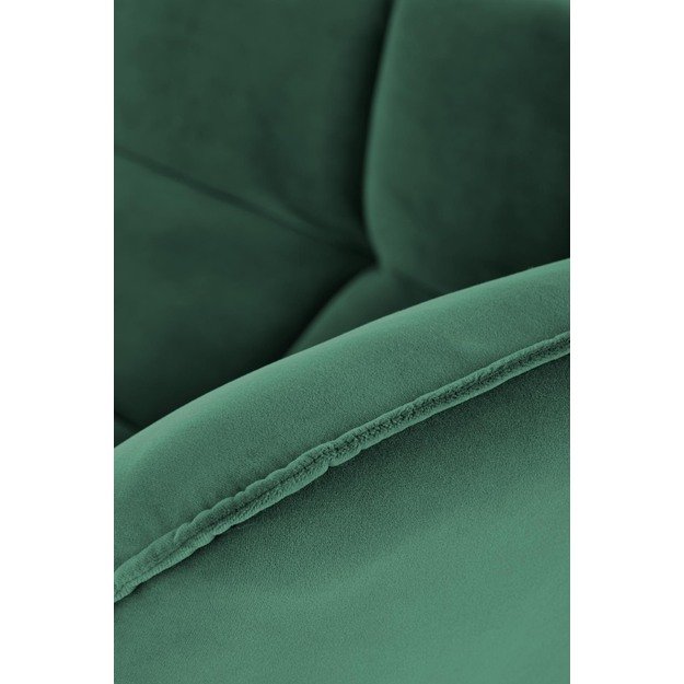 BELTON leisure chair color: dark green 11