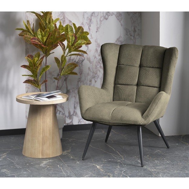 BYRON leisure chair, olive 3