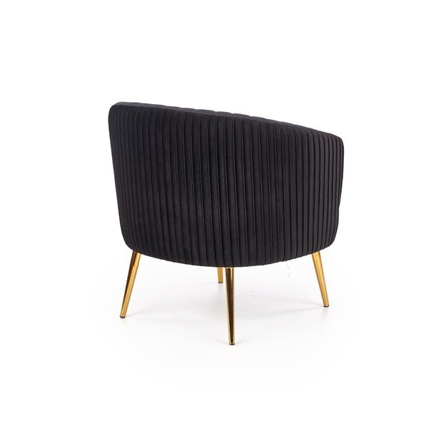 CRWON l. chair, color: black 2