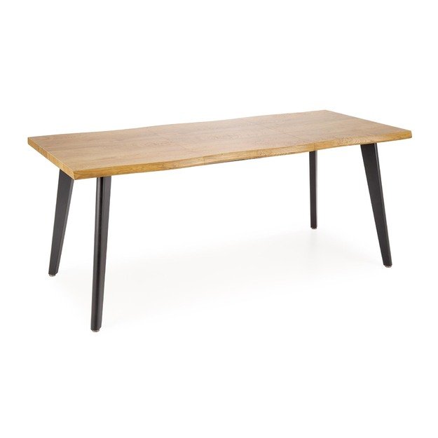 DICKSON 2 extension table 150-210, natural / black 4