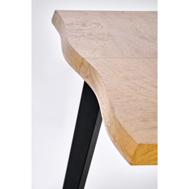 DICKSON 2 extension table 150-210, natural / black