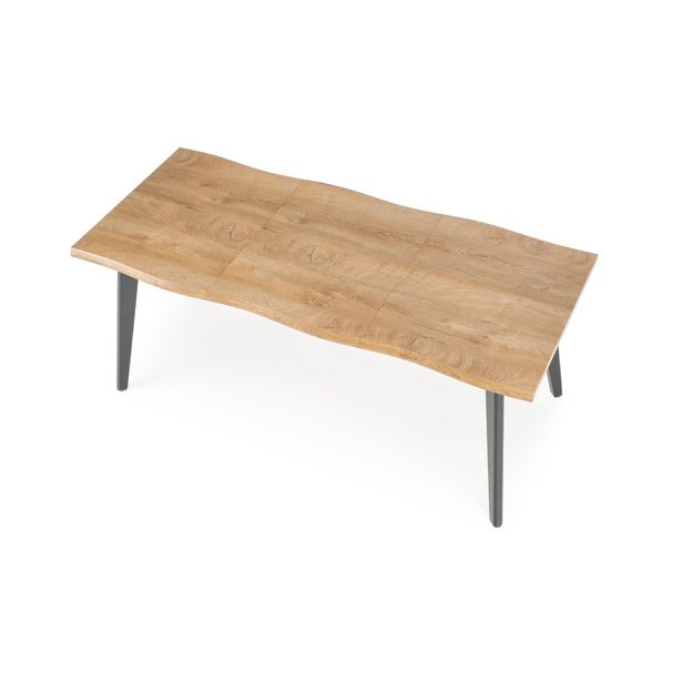 DICKSON 2 extension table 150-210, natural / black