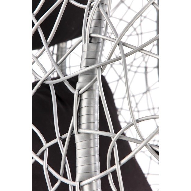 EGGY garden chair black / grey 14