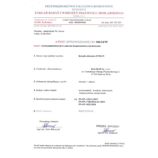 ETHAN office chair, grey 26