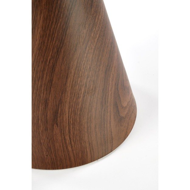 GENESIS_S coffee table, white marble / walnut / gold 9