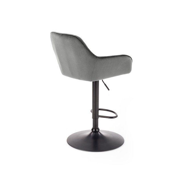 H103 bar stool grey 2