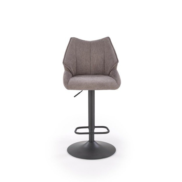 H122 bar stool, black / grey 7