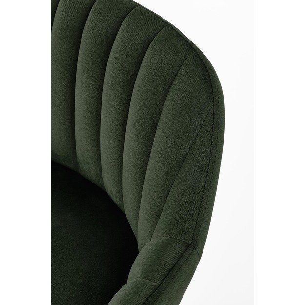 H93 bar stool, color: dark green 14