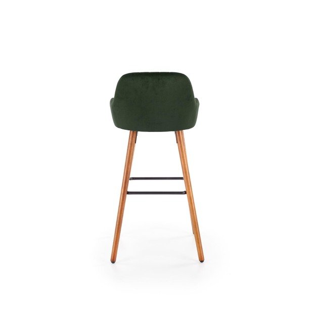 H93 bar stool, color: dark green 9