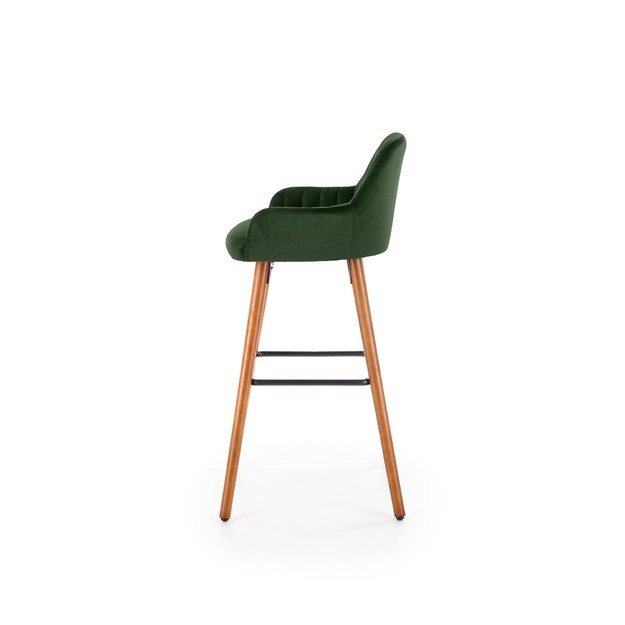 H93 bar stool, color: dark green 2