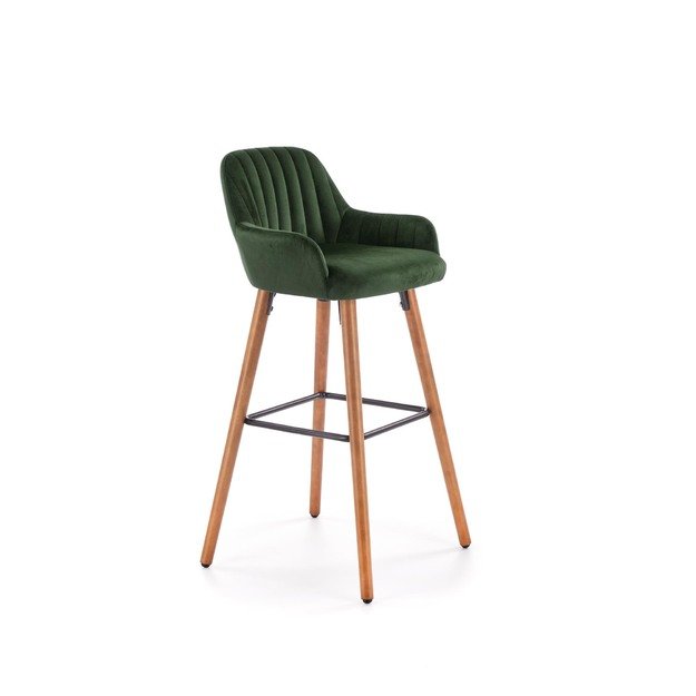 H93 bar stool, color: dark green