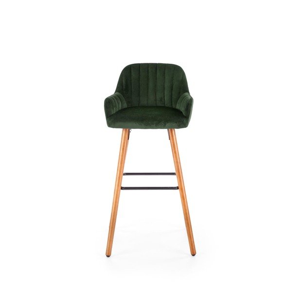 H93 bar stool, color: dark green 7