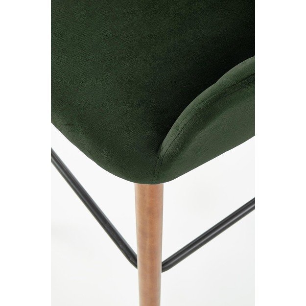 H93 bar stool, color: dark green 13