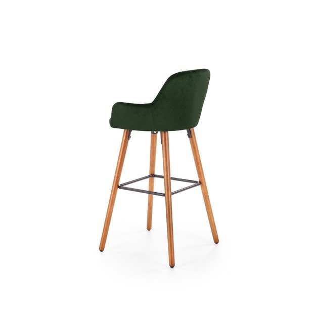 H93 bar stool, color: dark green 3