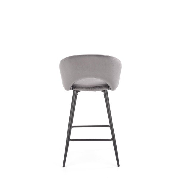 H96 bar stool, color: grey 1