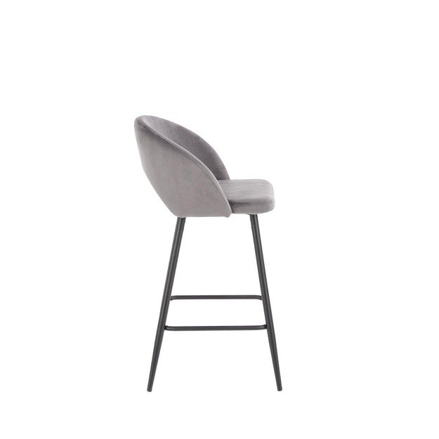 H96 bar stool, color: grey 11