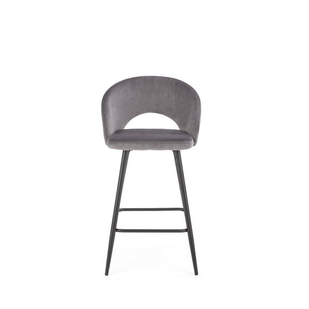 H96 bar stool, color: grey 17