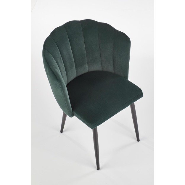 K386 chair, color: dark green 10