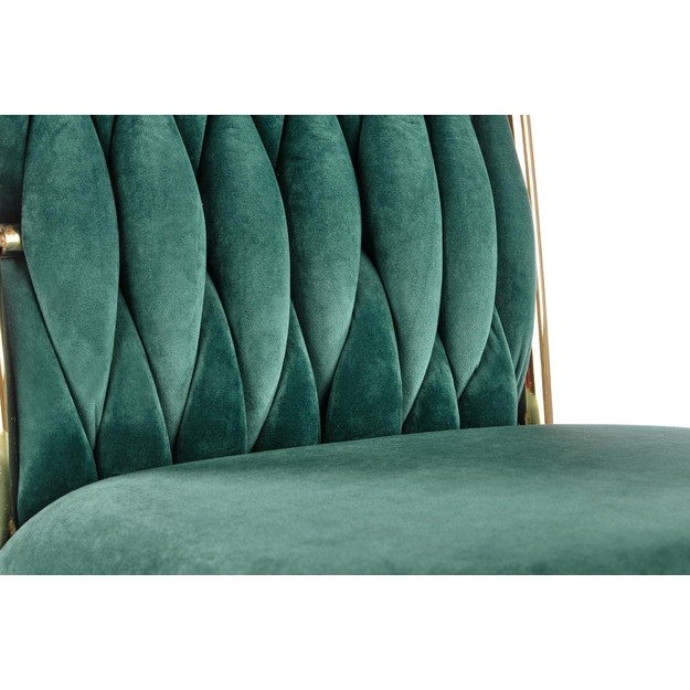 K436 chair color: dark green / gold 16