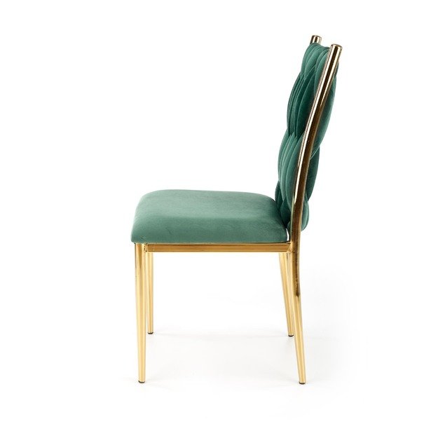K436 chair color: dark green / gold 11