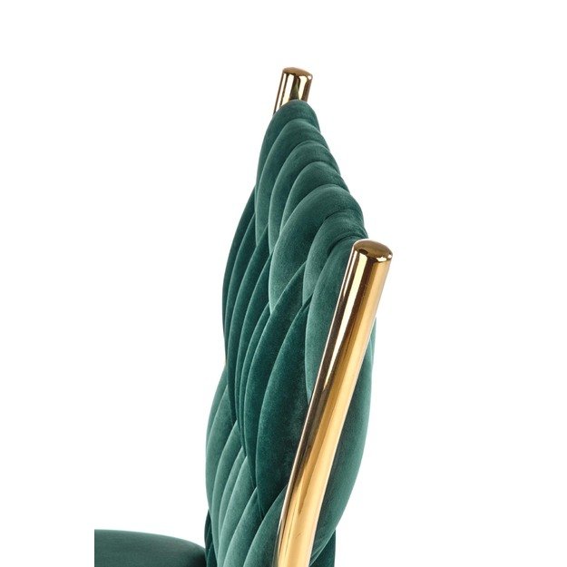 K436 chair color: dark green / gold 15