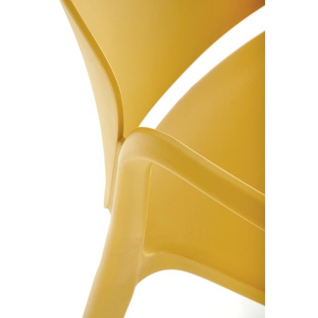 K491 chair, mustard 6