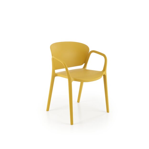 K491 chair, mustard