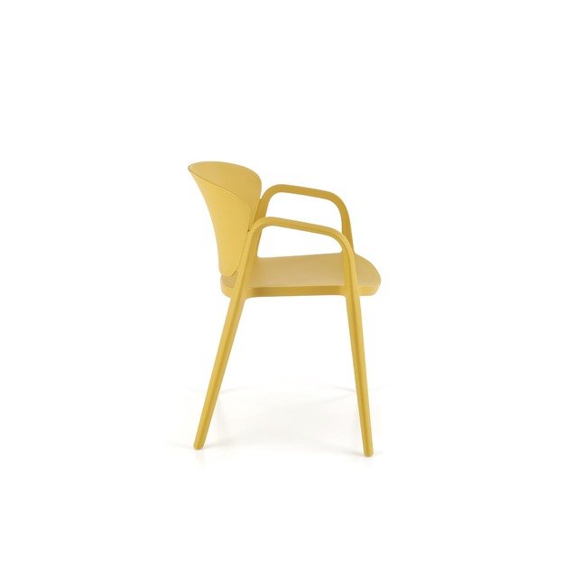 K491 chair, mustard 4