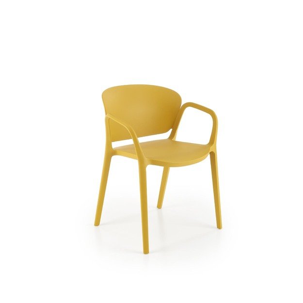 K491 chair, mustard 10